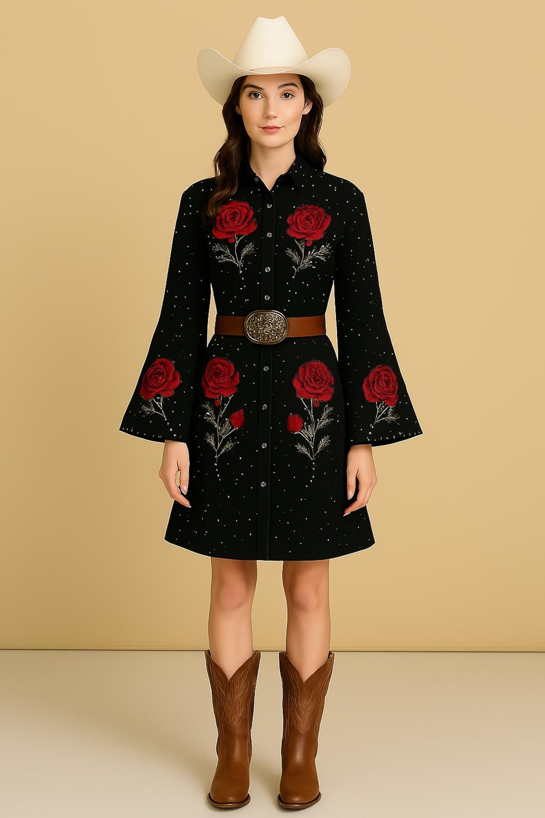 shrug on black dress Princess Black/Brass Style:EE02083BK Strap Black Boat Neck Self Imported.