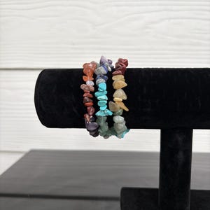 Celestial Alignment Bracelet | 7 Crystal Chip Healing Stones