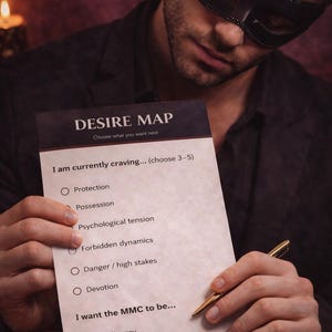 Dark Romance Trope Checklist | Spicy Reader, BookTok (Instant Download PDF)