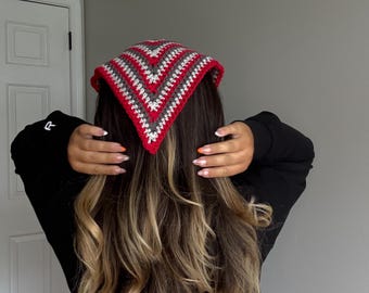 Bandana Boho de Crochet - accesorio para el cabello hecho a mano