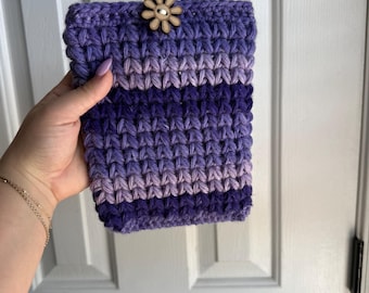 Funda para Kindle: Funda de crochet hecha a mano para Kindle Paperwhite, Oasis, Basic y tabletas de 7 pulgadas