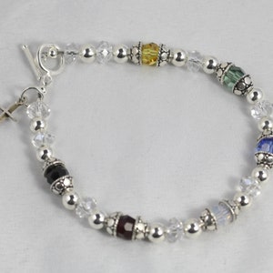 Swarovski Religious Bracelet- Spirit of Salvation Bracelet / Christian Prayer Bracelet / Prayer Bracelet