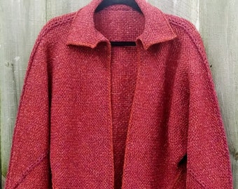Twisticuff Jacket Weaving Pattern: Triangle Loom Design (PDF Pattern)