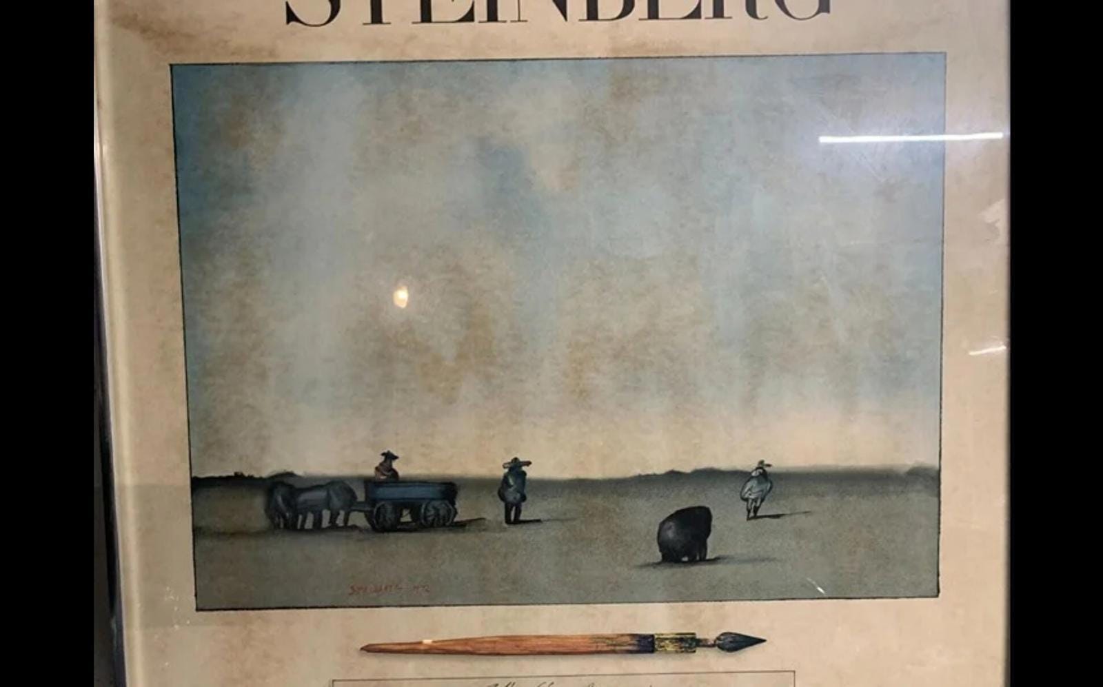 額装品/CRAYON1973/ソウルスタインバーグ/ポスター/アート/インテリア 額装品/CRAYON1973/ソウルスタインバーグ/ポスター/アート/インテリア