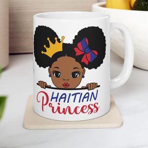 Haitian Flag Day Mug | Haiti Map Coffee Cup | Haitian Gift for Him or Her | Haiti Pride Mug | Haitian Lives Matter | Haiti Flag Mug