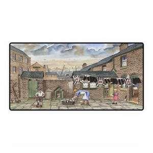 Newcastle United Themed Gift Large Desk Mat For Dad Nostalgic St James&#39; Park Gift For Grandad Unique Newcastle FC Birthday Gift For Husband
