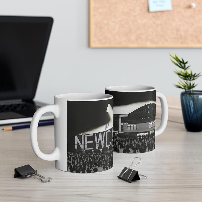 Newcastle United FC jubileumcadeau voor hem Unieke Newcastle Utd mok cadeau voor vader Nostalgische verjaardag Newcastle Utd mok voor partner afbeelding 2