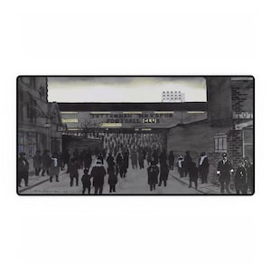 Tottenham FC Themed Desk Mat Gift For Nostalgic Spurs Mouse Pad For Partner Funky Tottenham Hotspur Gift Desktop Birthday Gift For Husband
