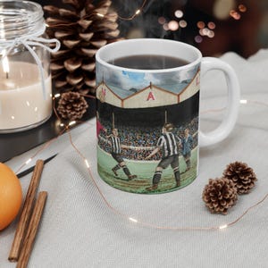 Arsenal v Newcastle United 1926 Ceramic Mug Football Fan Gift Vintage Style image 5