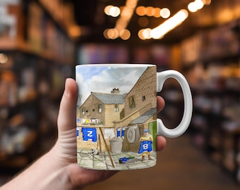Regalo de aniversario del Chelsea para él. Taza de cumpleaños única del Chelsea FC. Regalo para padres. Regalo nostálgico de aniversario del Chelsea FC para abuelo.