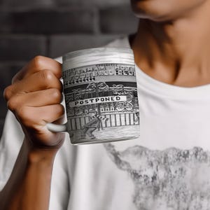 Tottenham Spurs Anniversary Gift For Him Unique Spurs Birthday Coffee Mug Gift For Dad Nostalgic Anniversary Tottenham FC Gift For Grandad