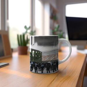 Preston North End Anniversary Gift For Him Nostalgic Preston NE Birthday Gift For Dad Unique Preston NE FC Anniversary Mug For Partner