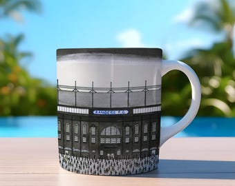 Regalo de aniversario del Glasgow Rangers para él, taza del Rangers para su esposo, regalo de cumpleaños único del Rangers para papá, regalo nostálgico del Rangers FC para su abuelo.
