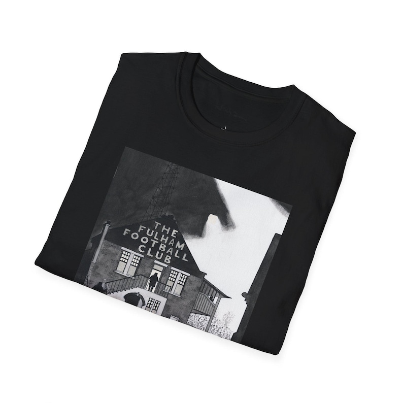 Camiseta Craven Cottage del Fulham FC: un regalo navideño nostálgico para los aficionados. imagen 1