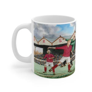 Arsenal v Newcastle United 1926 Ceramic Mug Football Fan Gift Vintage Style image 3