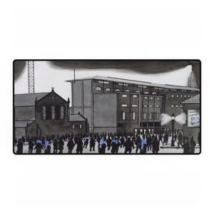 Everton FC Football Gift Everton Desk Mat Gift For Dad Nostalgic Goodison Gift For Everton Fan Unique Everton Birthday Gift For Husband