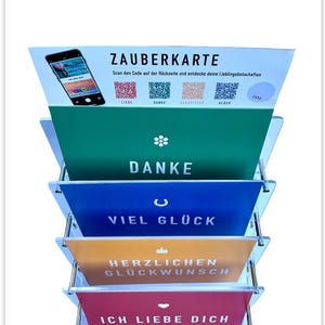 Postkarten,Geburtstag,Liebe,Danke,Weihnachten,Neujahr,Viel Glück,QR,Städte
