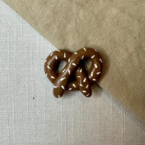 Pretzel Clay Fridge Magnet