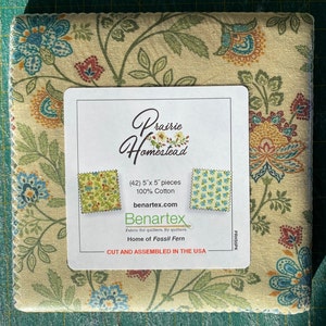 Charm Pack Prairie Homestead by Berartex 42 - 5&quot; x 5&quot; squares
