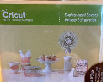 Cricut Anna Griffin Sophisticated Soirées Cartridge New in Box