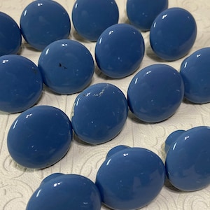 19 Vintage Blue Ceramic Knobs Drawer Pulls