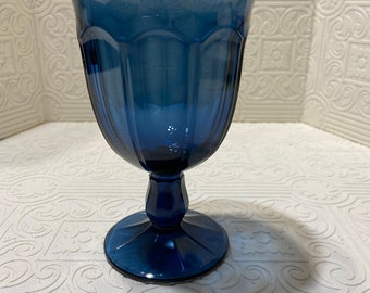 Noritake Provincial Colonial Blue Water Wine Goblet