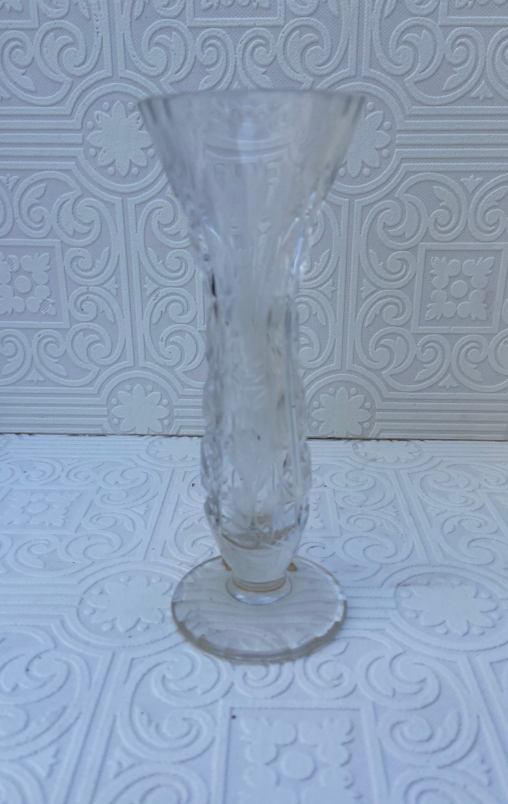 Violetta Hand Cut 24k Lead Crystal Vase Made in Poland Etsy