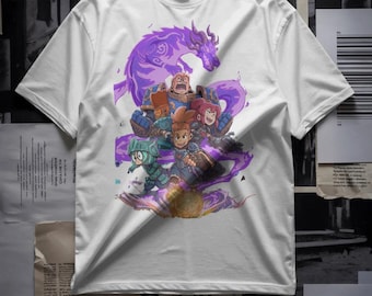 Dragon Magic Anime Tee | The Striker Fan | Fantasy Soccer Animated Series Gift | Key Ssyelle Knights Graphic Tee | Gorotama Academy Shirt