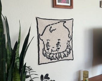 Clown Kewpie Baby Tapestry Pattern