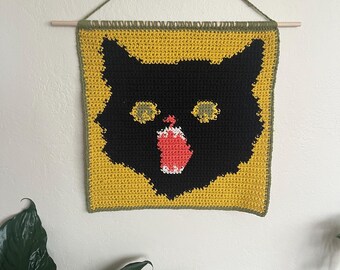 Vintage Cat Tapestry