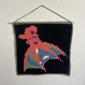 Vampire Squid Tapestry Pattern