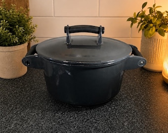 Vintage 8 Quart Aluminum Oval Roaster by Tournus France | Oval