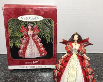 1997 Hallmark Keepsake Holiday Barbie Ornament #5 Collector’s Series Christmas