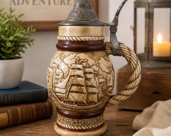 Avon Collectible Conquest of Space Stein Beer Mug Made in Brazil