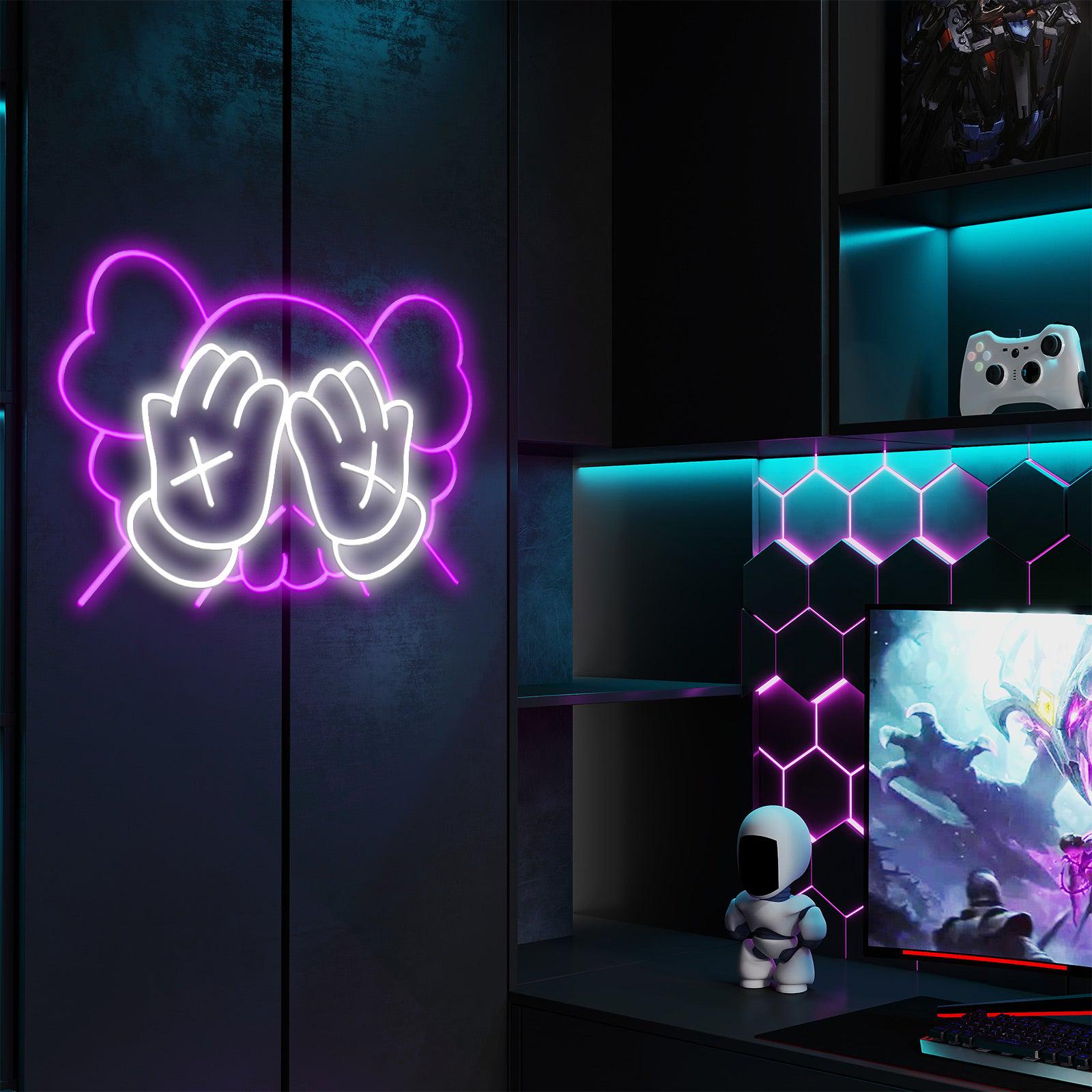 Kaws led neon sign - Etsy 日本