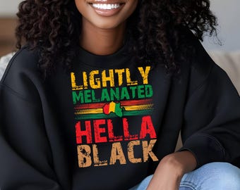 Melanin Black History PNG, African Pride Design (Digital Download)