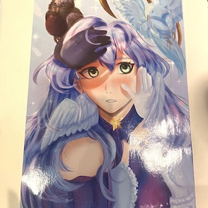 Robin Honkai star rail  A4 Glossy Art Print