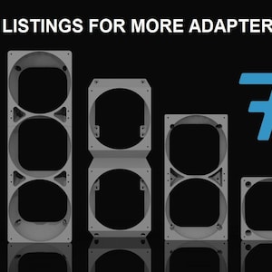 PC Fan Radiator AIO Spacer, 120 140 240 280 360 420mm Rad X 120/140mm ...