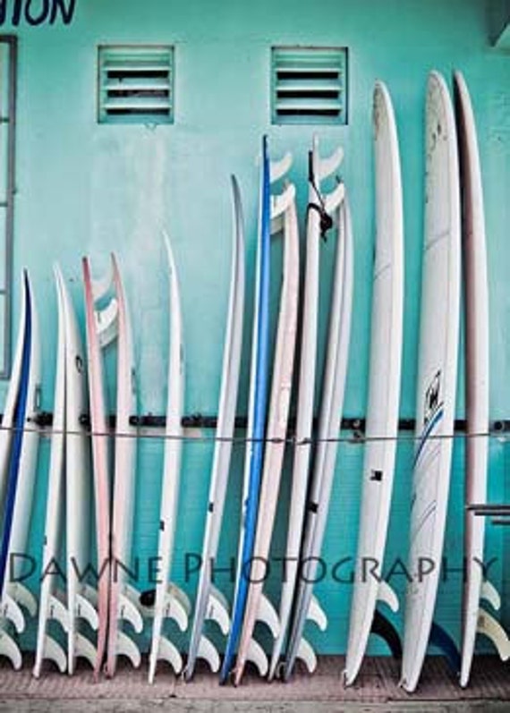 Items similar to Surf Boards at Surf Shop 5 x 7 Photograph Puerto Rico