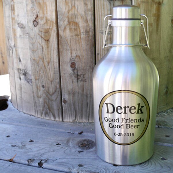 Personalized Growler Etsy