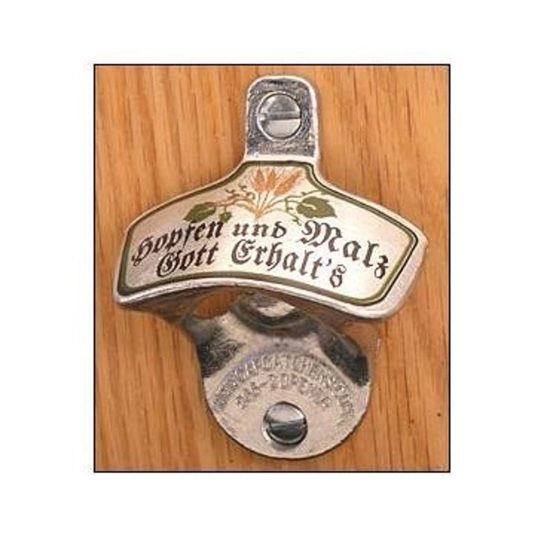 German Beer Bottle Opener Oktoberfest Bottle Cap Catcher Etsy