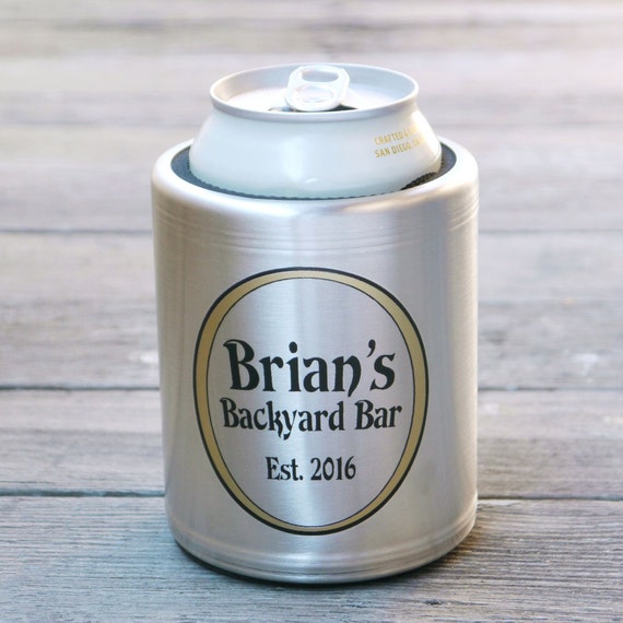 custom stainless steel can cooler