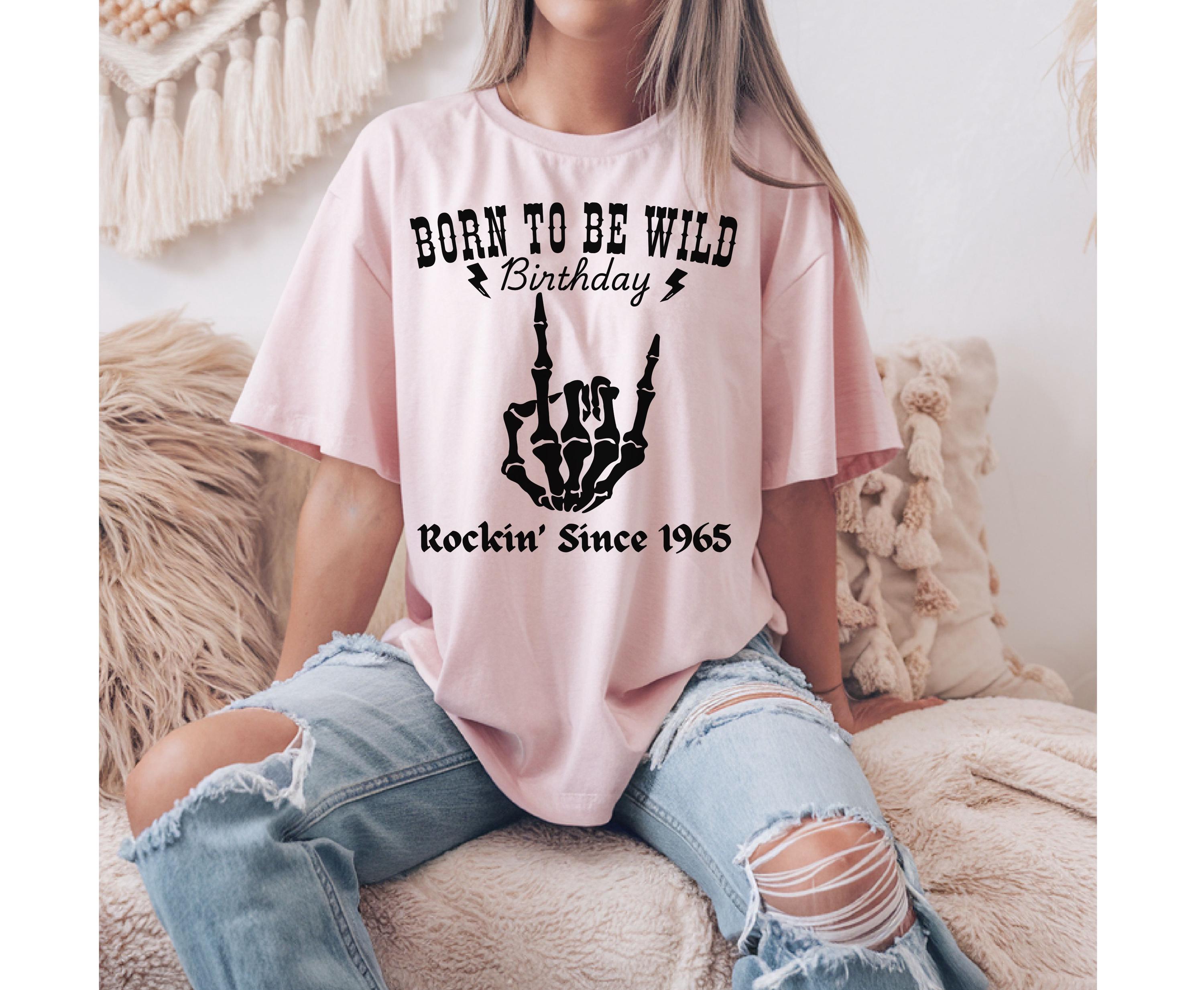 60th Rocks Custom Age ROCK N ROLL 60th Birthday T Shirt, Trendy 60th Goth Rock ...
