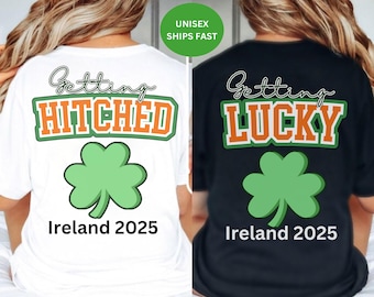 St Patricks day Themed Hen Party T Shirt, Saint Patrick's day Bachelorette Tops, St Patty Hen do Tops, St Patricks Brides Bridesmaid Tshirts