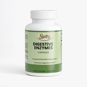Cápsulas de enzimas digestivas - Suplemento dietético