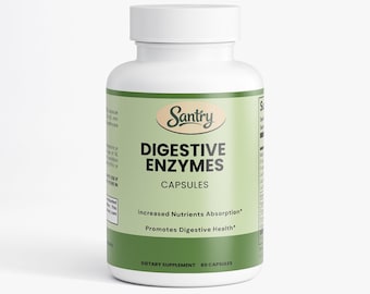 Digestive Enzymes Capsules - Dietary Supplement