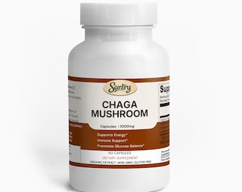 Chaga Pilzkapseln - Energie und Muskelerholung