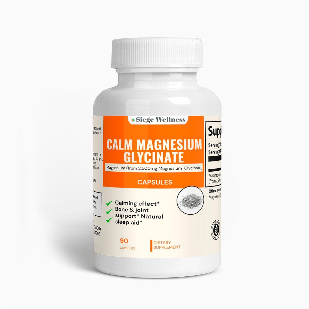 Calm Magnesium Glycinate - Etsy