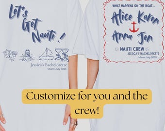 Bachelorette shirt for Girl Trip ,Wedding Gift, Personalized Lake Bachelorette Shirt, Comfort Color Bride Shirt Gift, Bachelorette Party