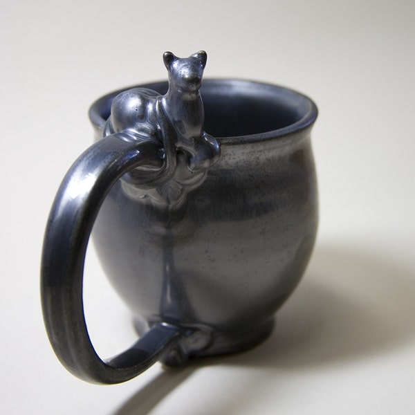 A Black Cat Mug - or maybe it's a Black Mug with a Cat